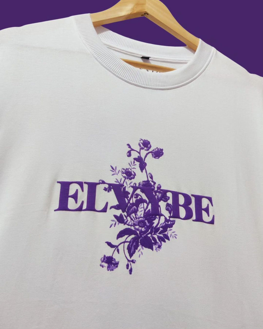 WHITE FOXG OVERSIZE T SHIRT ELVYBE