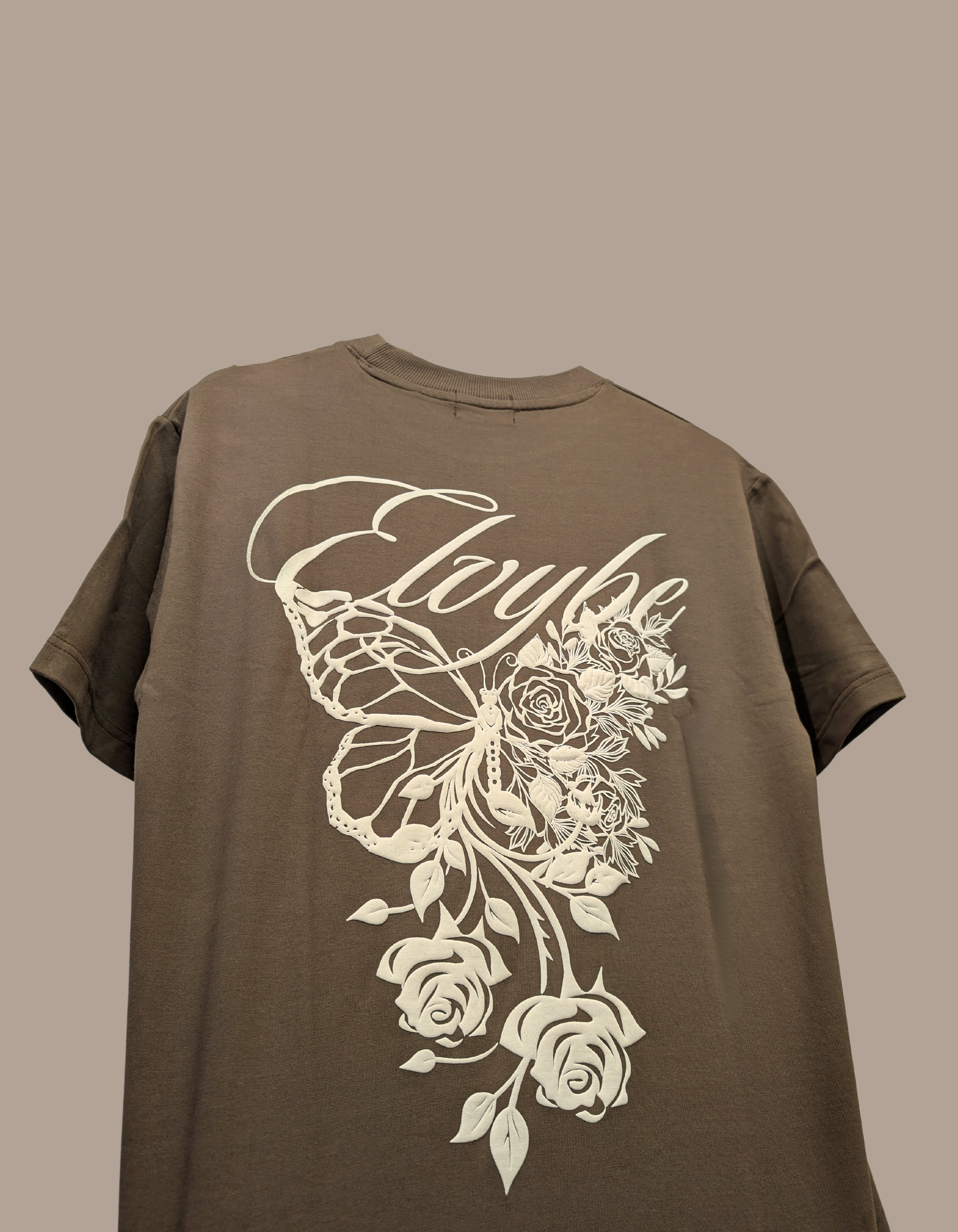 BROWN FLY OVERSIZE T SHIRT