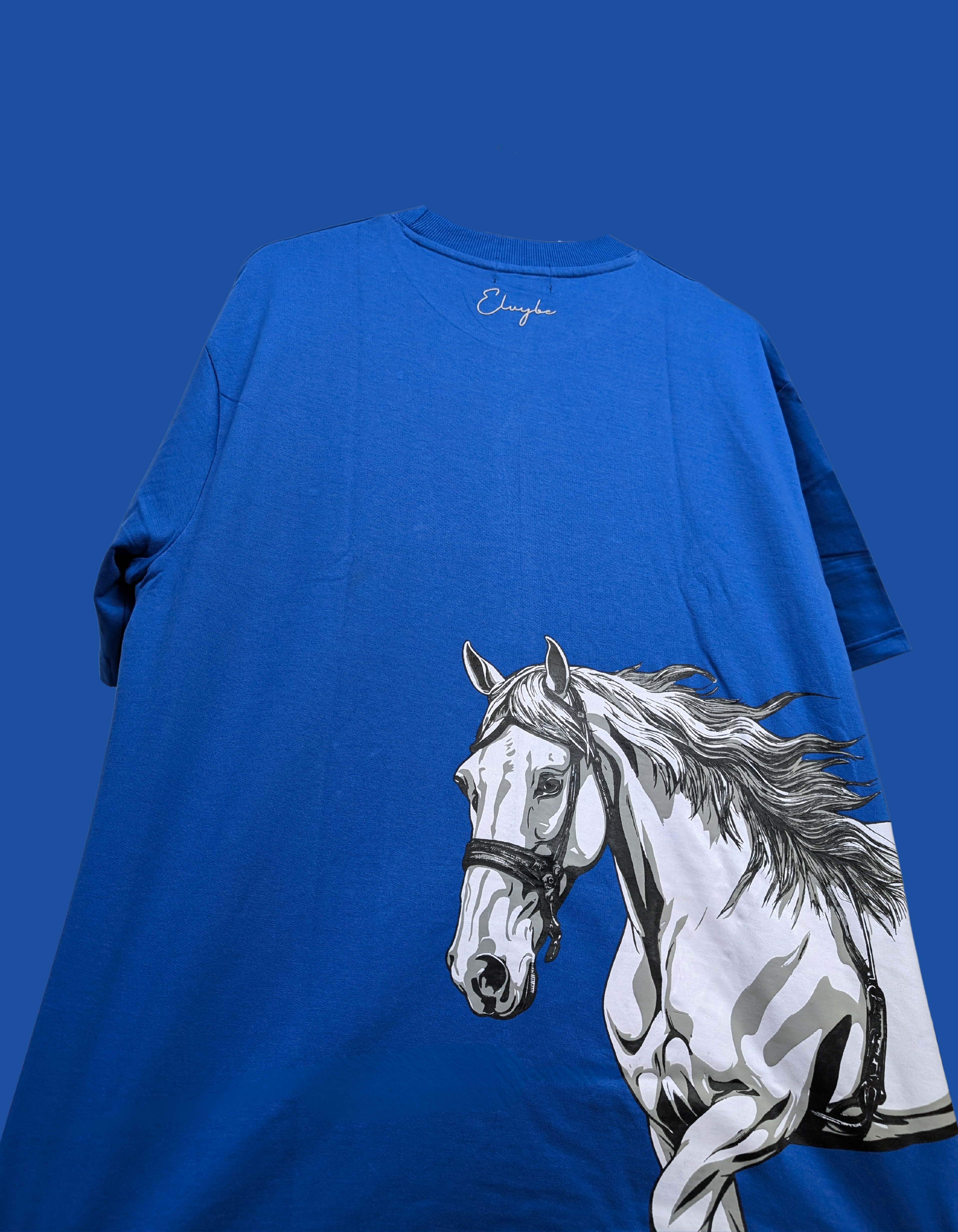 HORSE DAY OVERSIZE T SHIRT ELVYBE