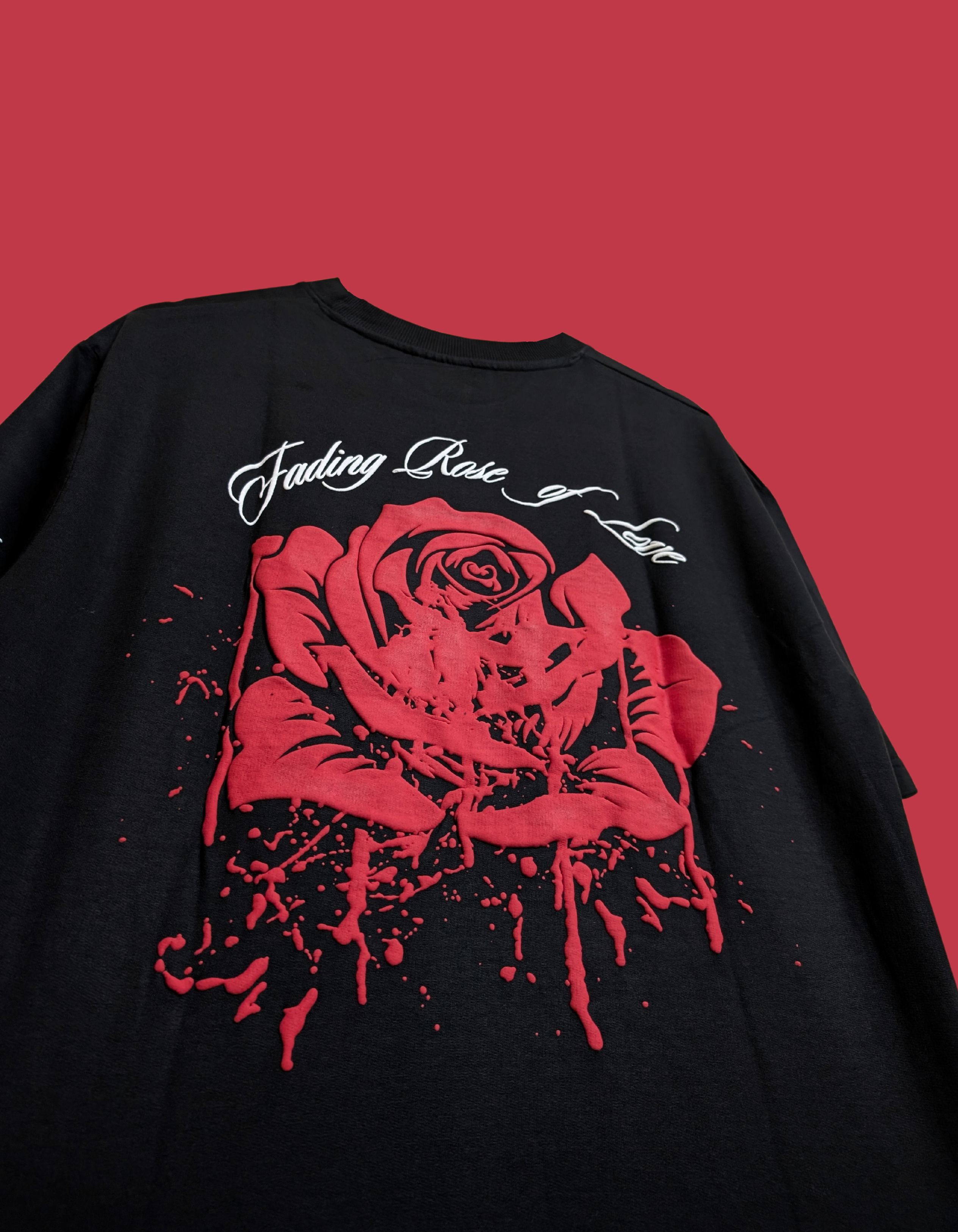 BLACK LOVE OVERSIZE T SHIRT ELVYBE