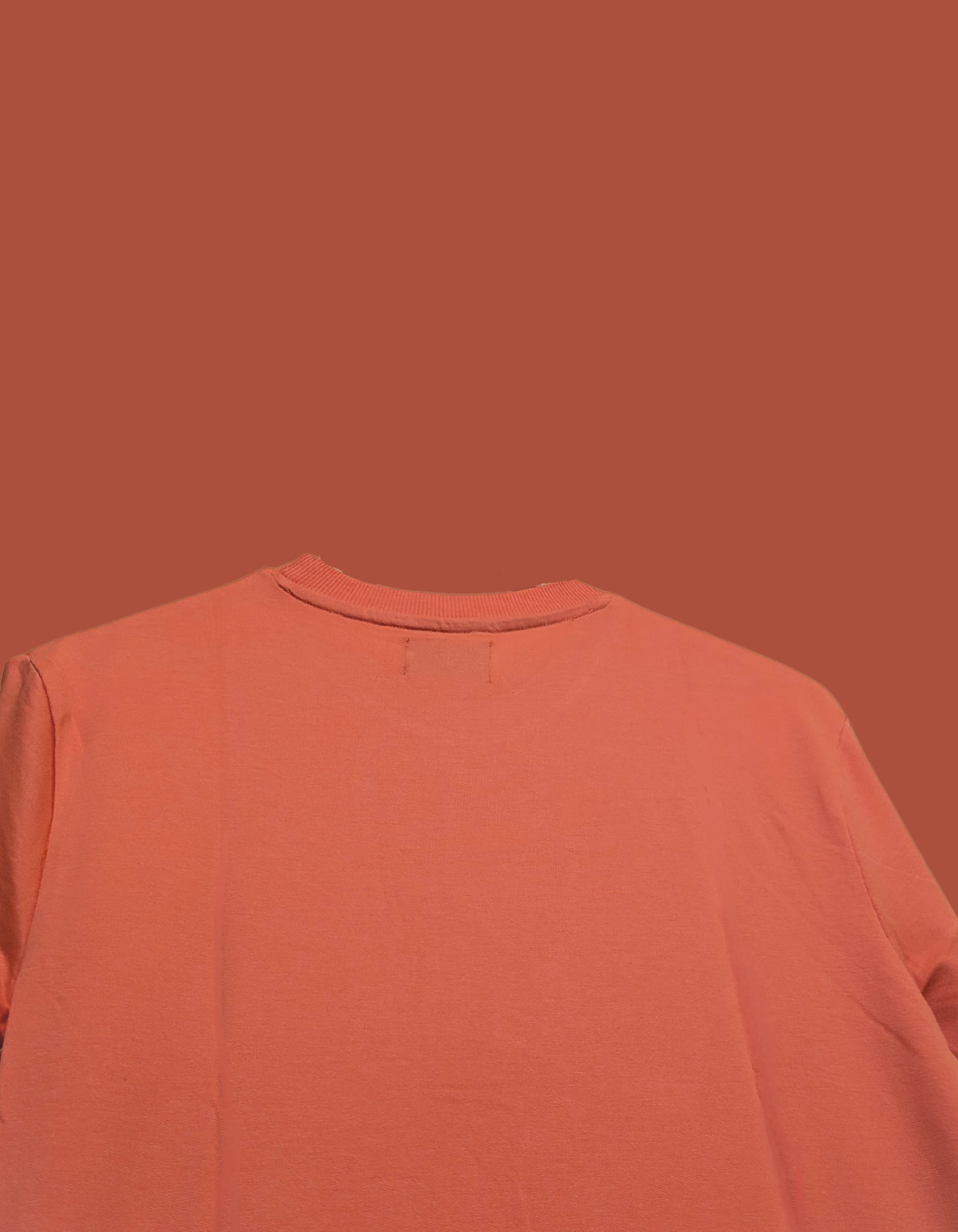 ORANGE REGULAR T SHIRT ELVYBE