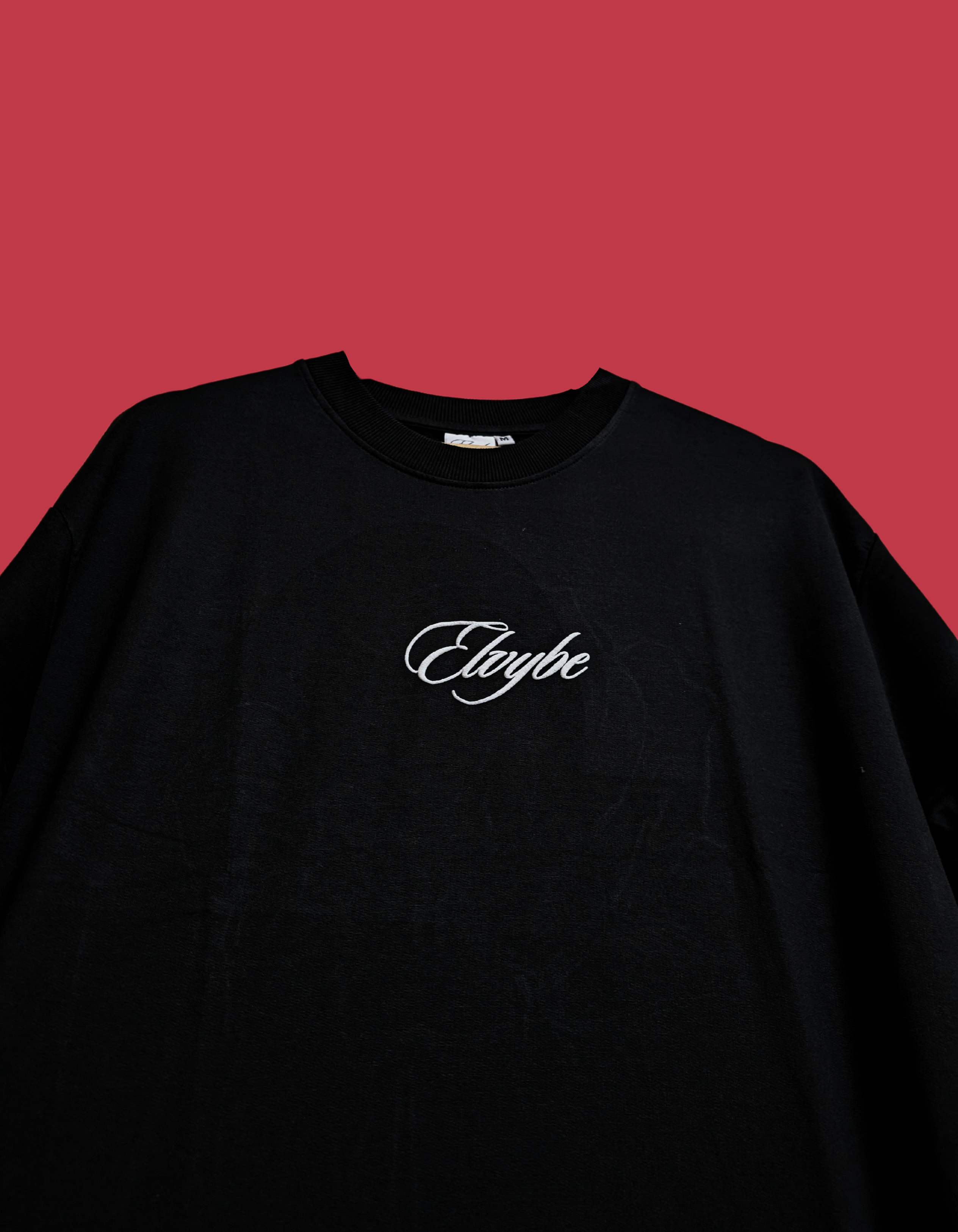 BLACK LOVE OVERSIZE T SHIRT ELVYBE