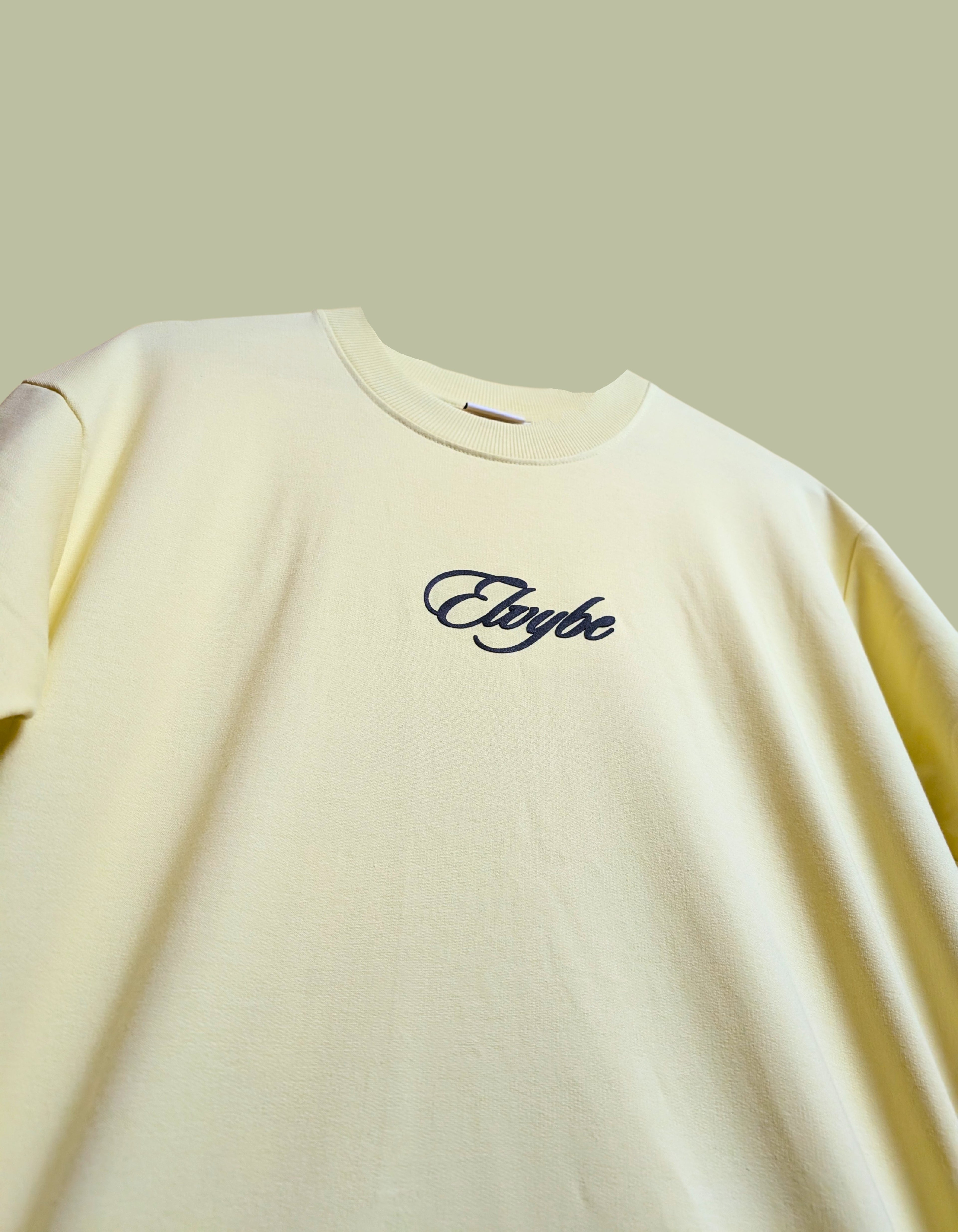 YELLOW PAR OVERSIZE T SHIRT ELVYBE