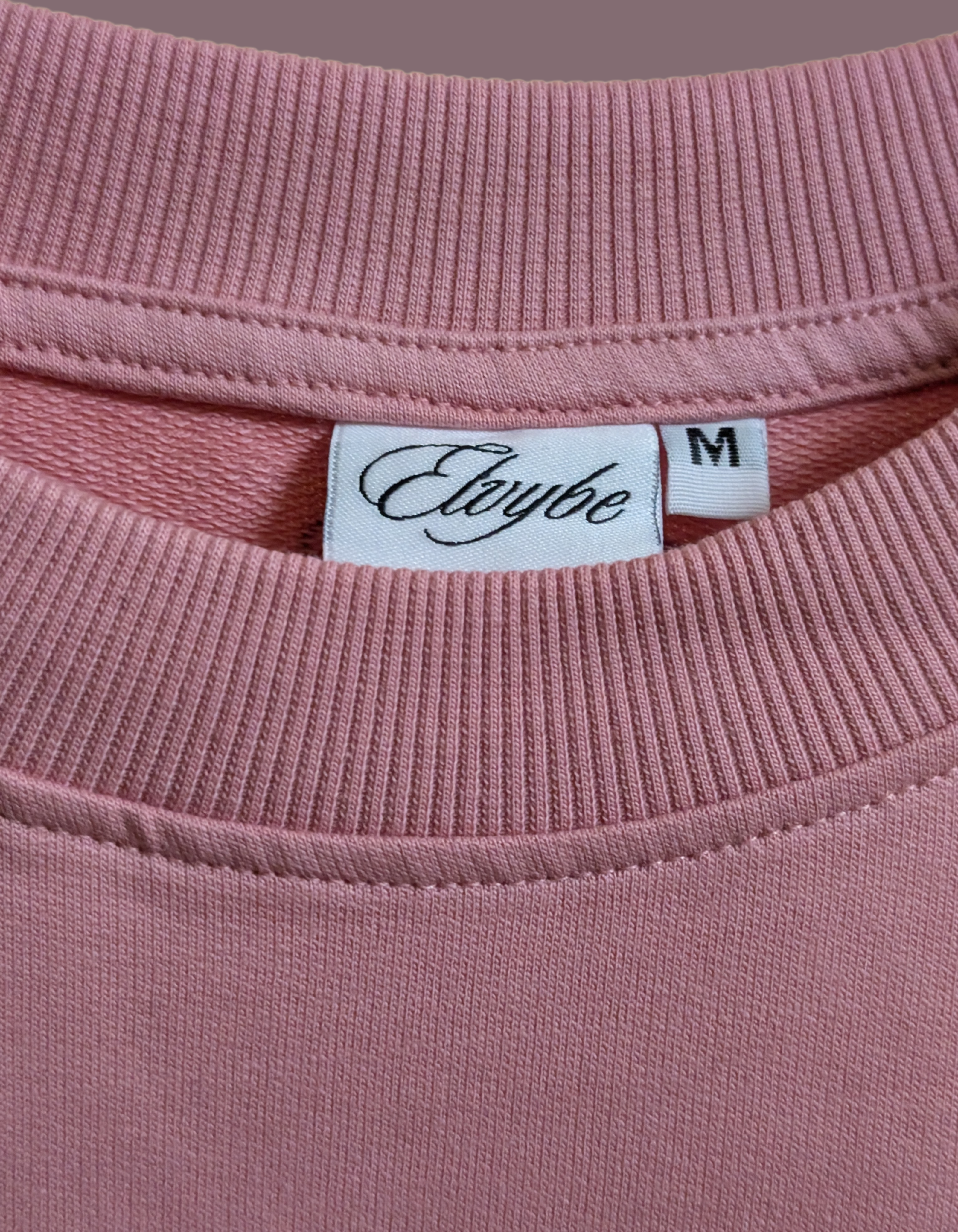 DARK PINK OVERSIZE T SHIRT ELVYBE