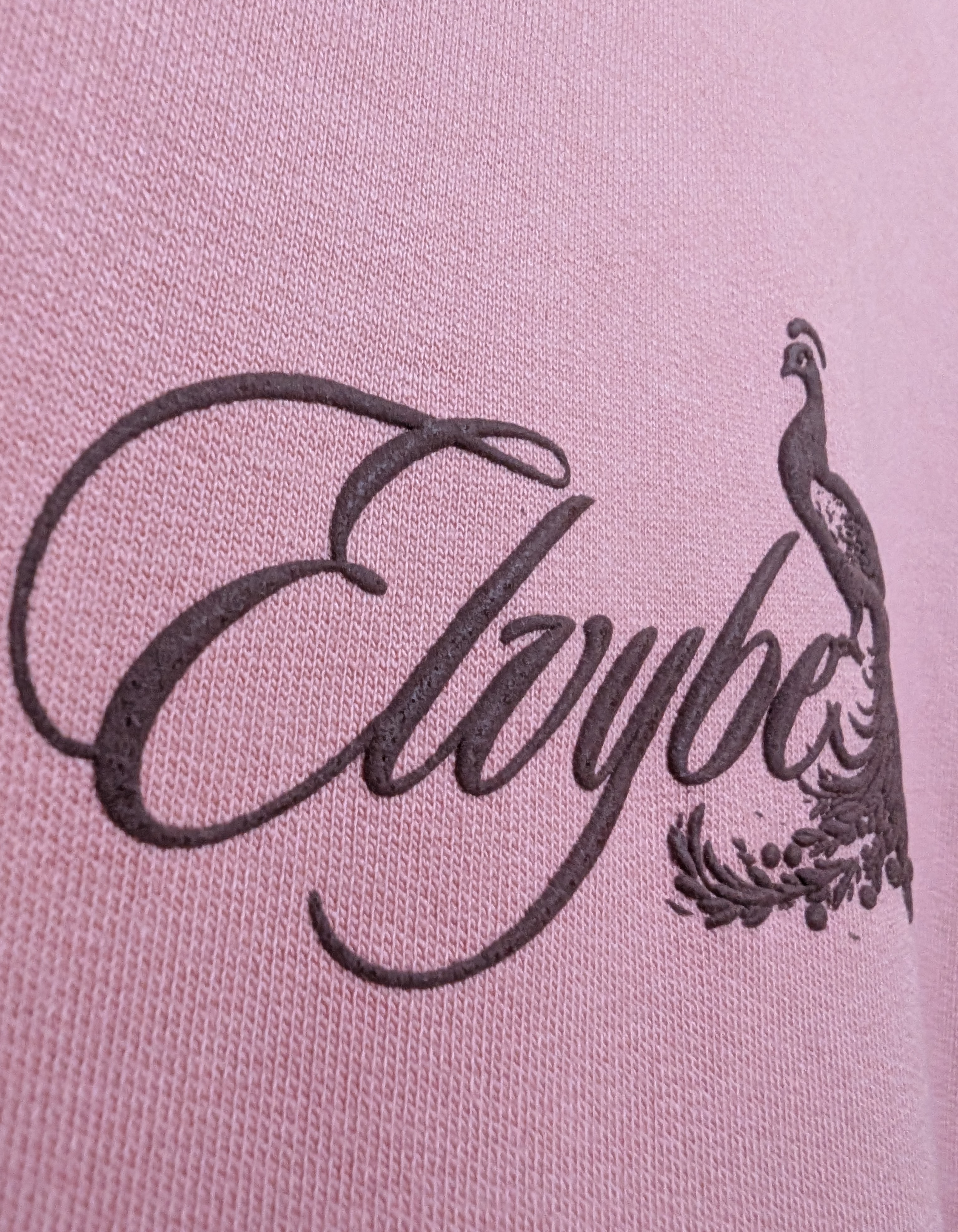 DARK PINK OVERSIZE T SHIRT ELVYBE