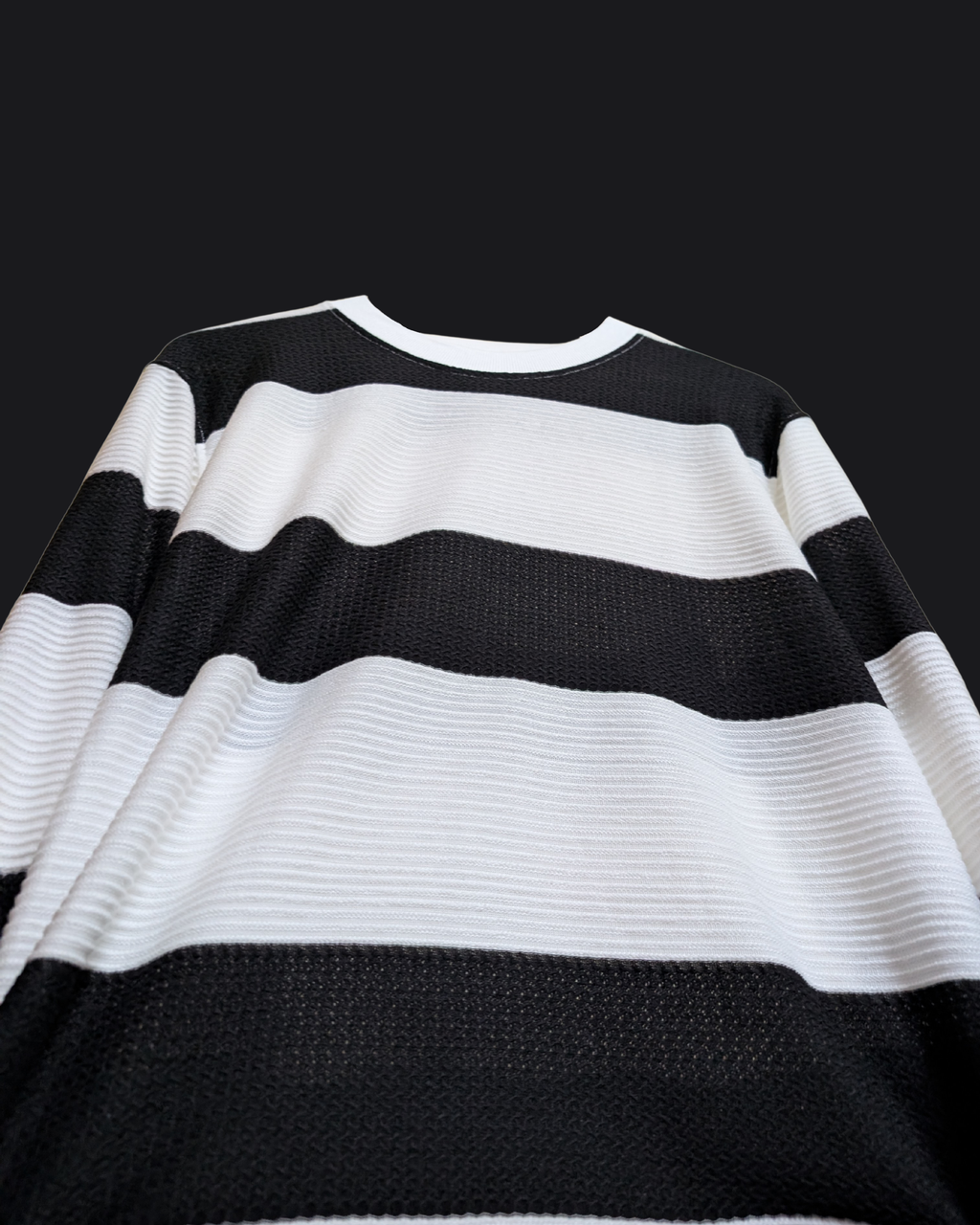 BLACK KNIT FULL SLEEVE ELVYBE