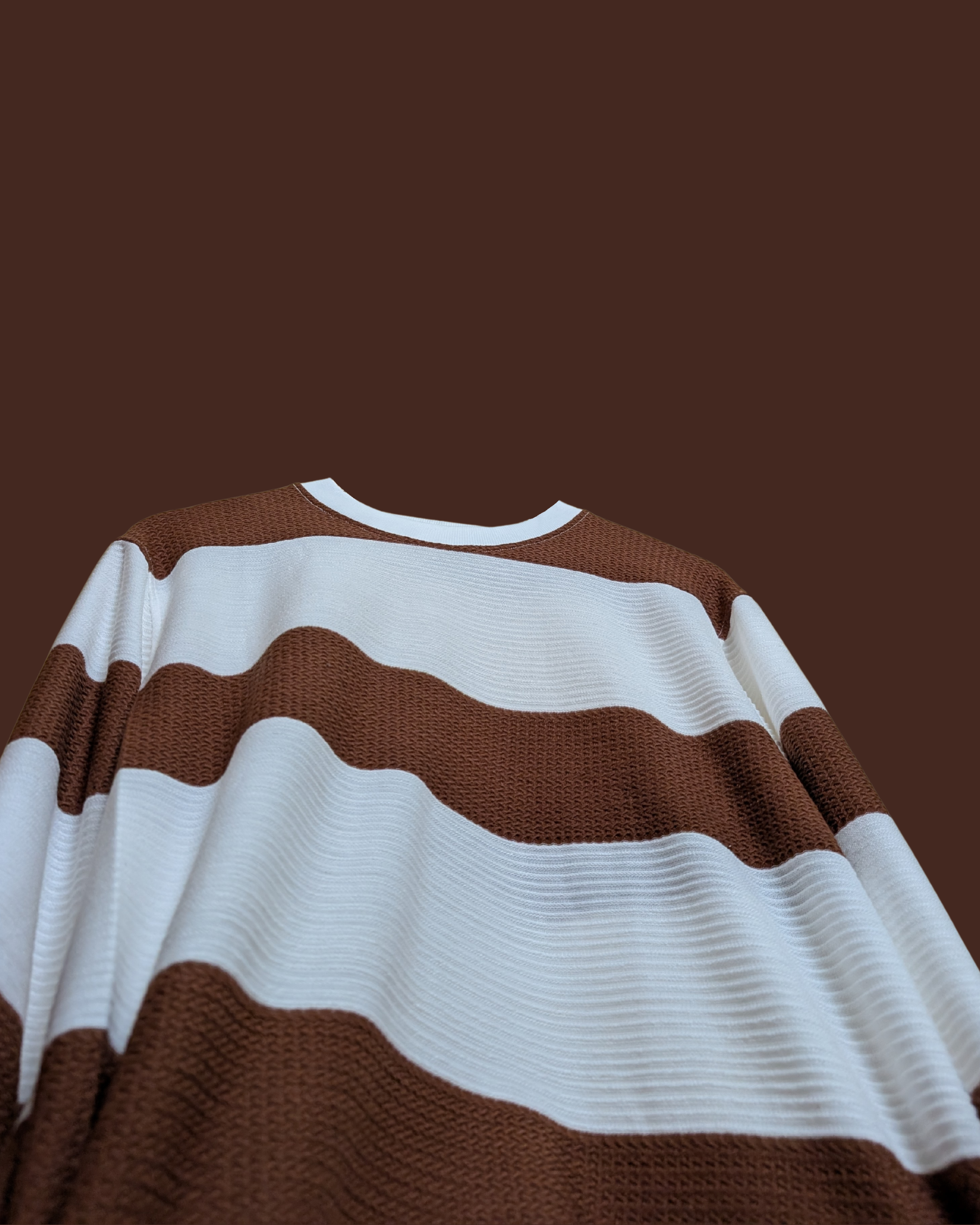 MAROON KNIT FULL SLEEVE ELVYBE