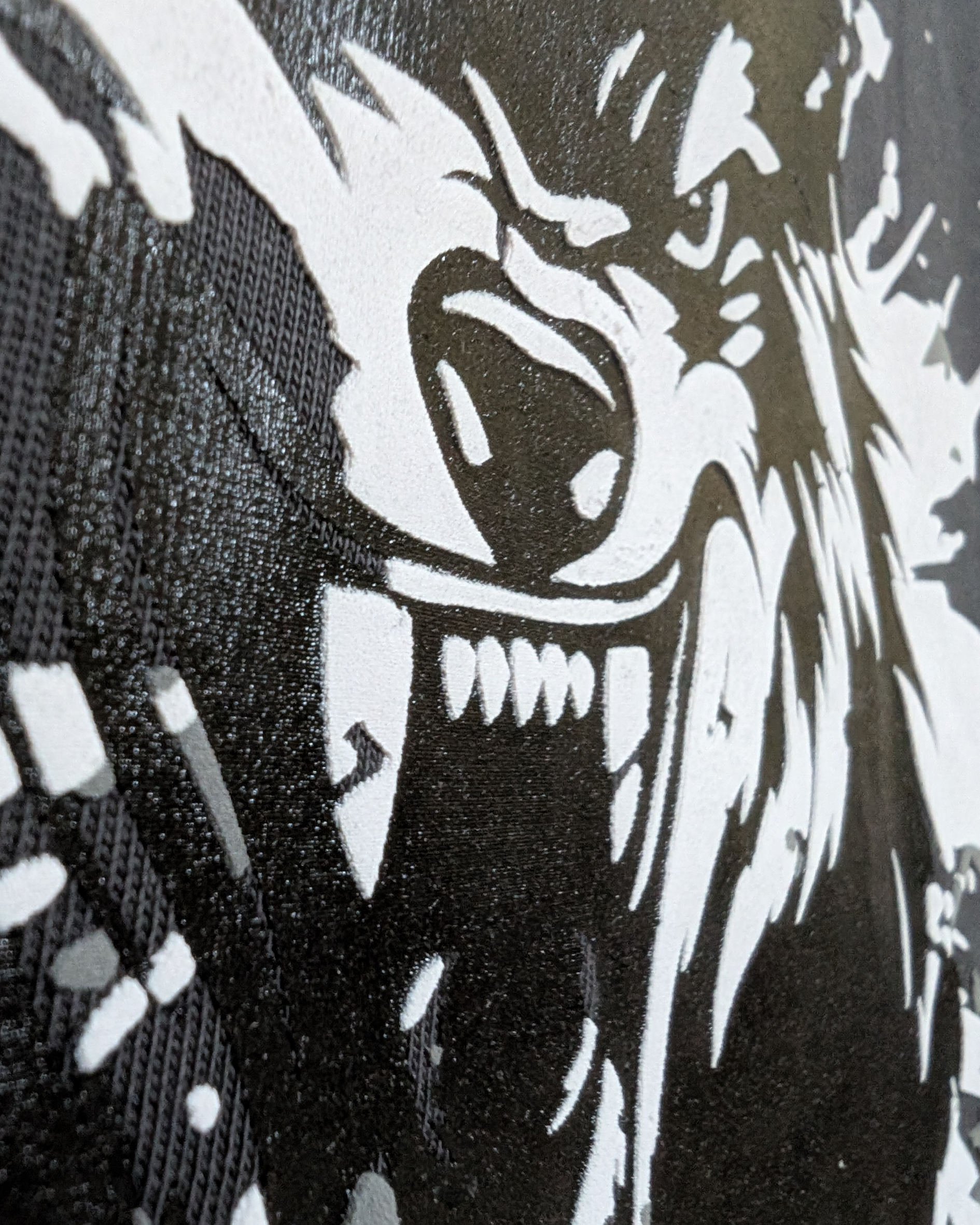 WAY WOLF oversize t shirt