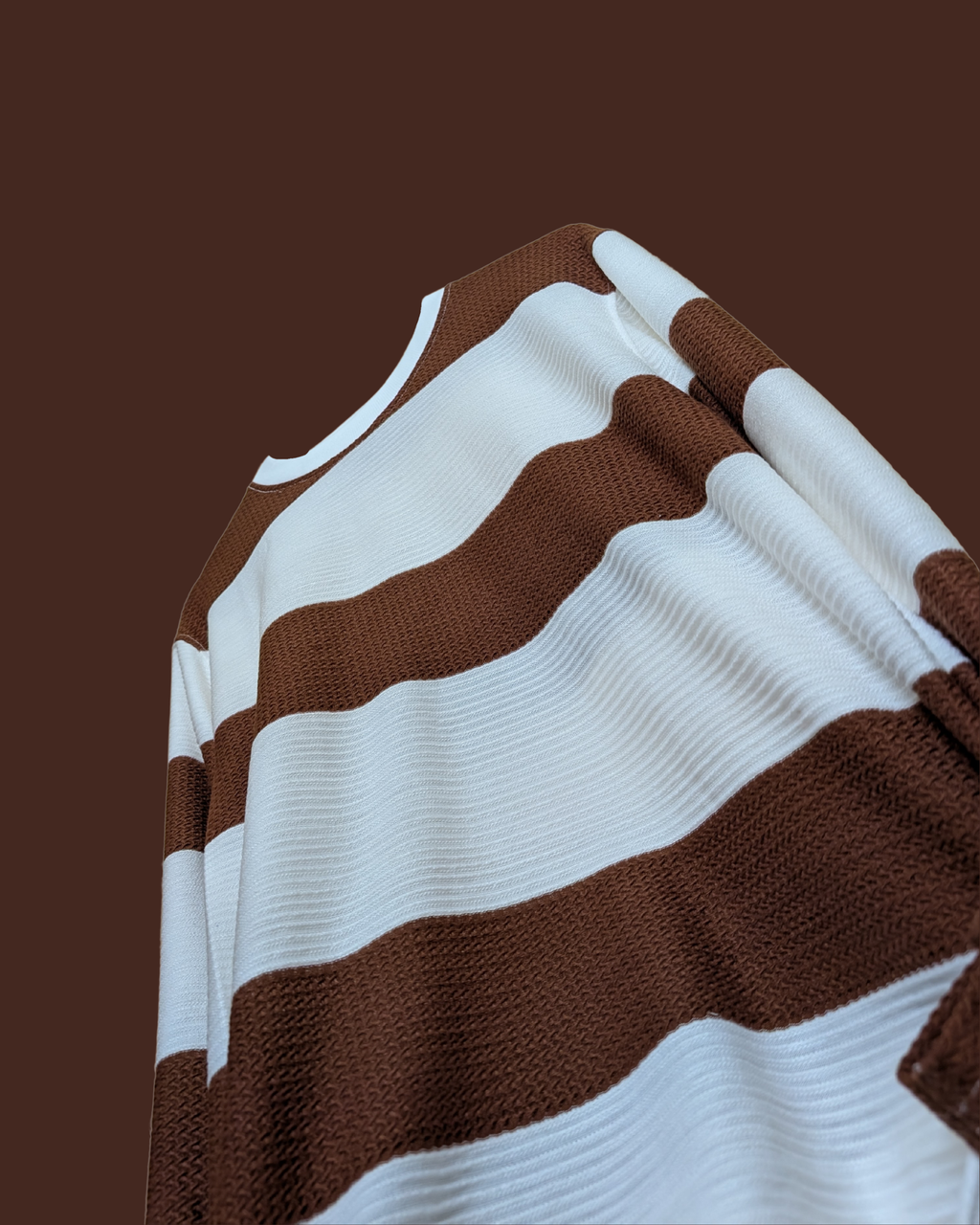 MAROON KNIT FULL SLEEVE ELVYBE