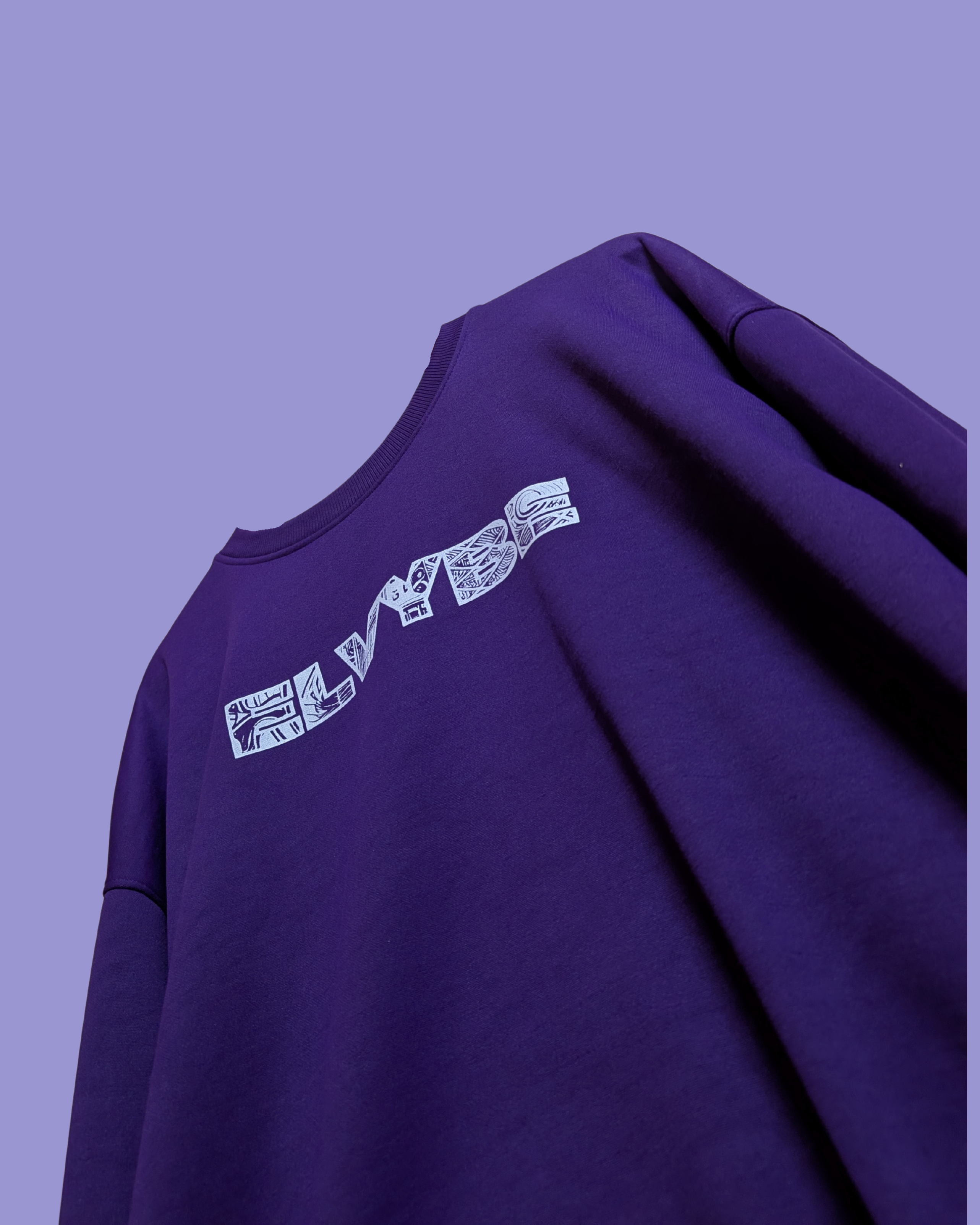 PURPLE MUSIC DAY SWEATSHIRT ELVYBE