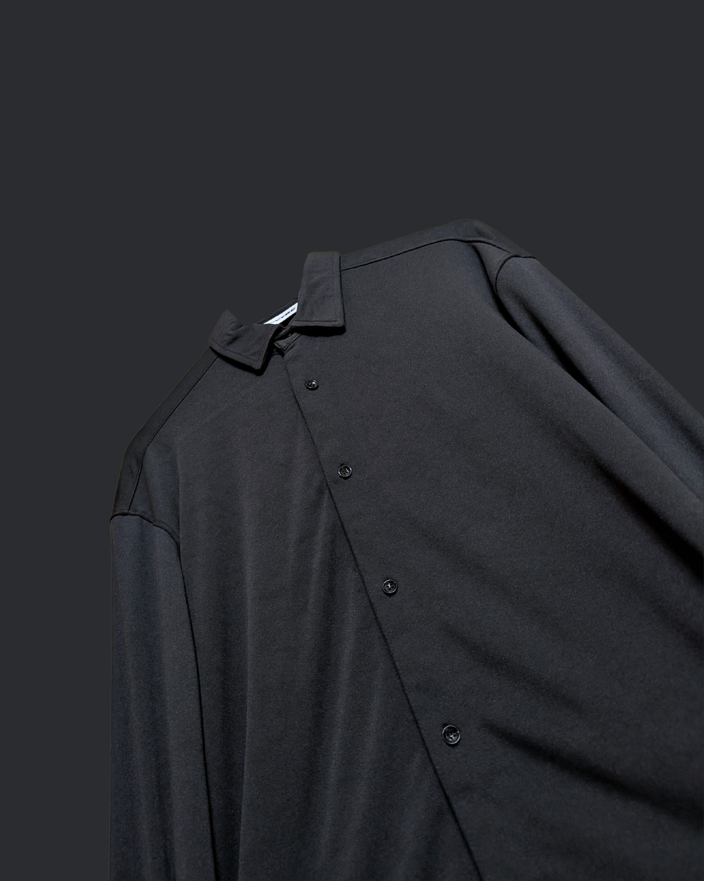 BLACK ESSENTIAL SHIRT ELVYBE
