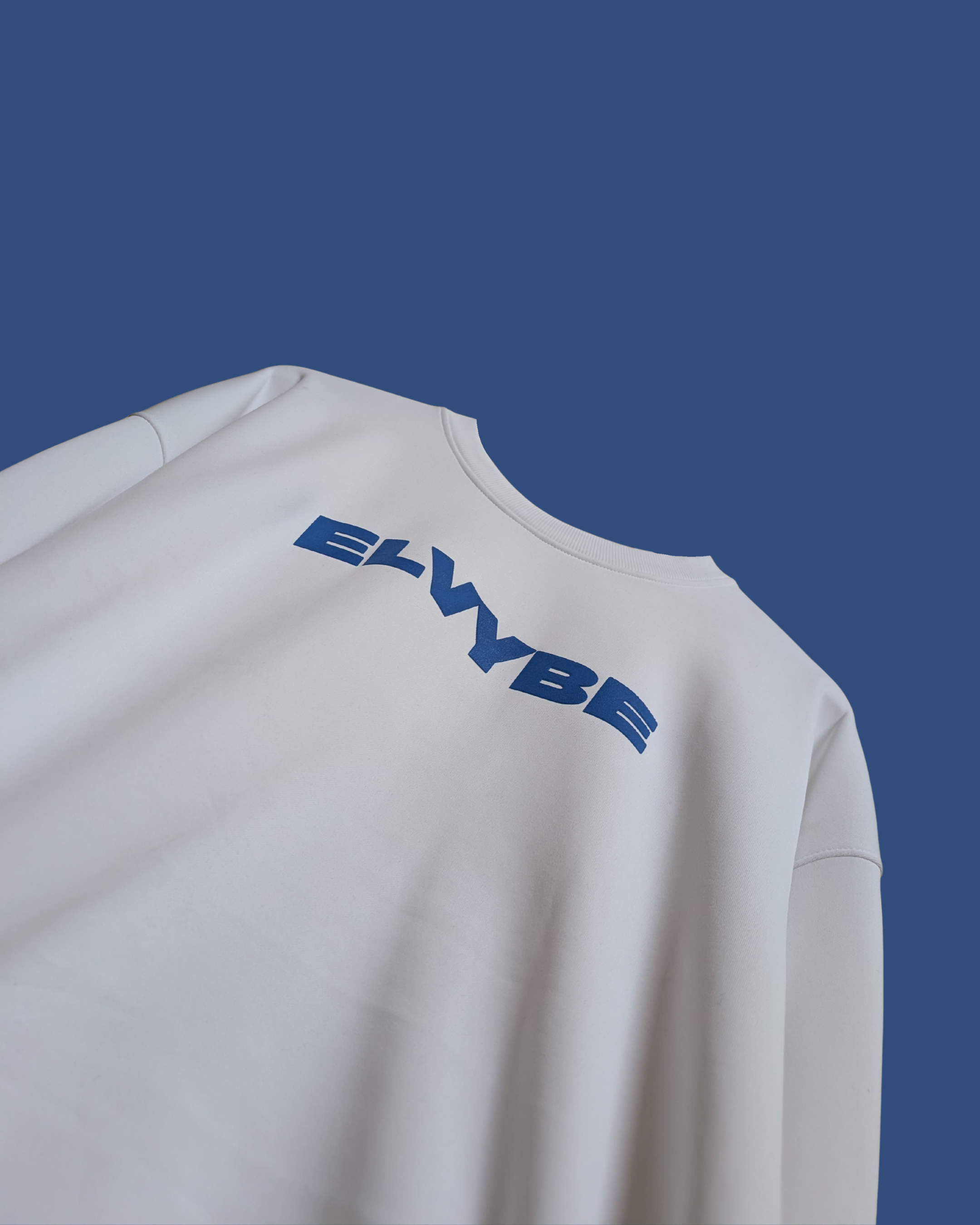 WHITE PLAYOFF SWEATSHIRT ELVYBE