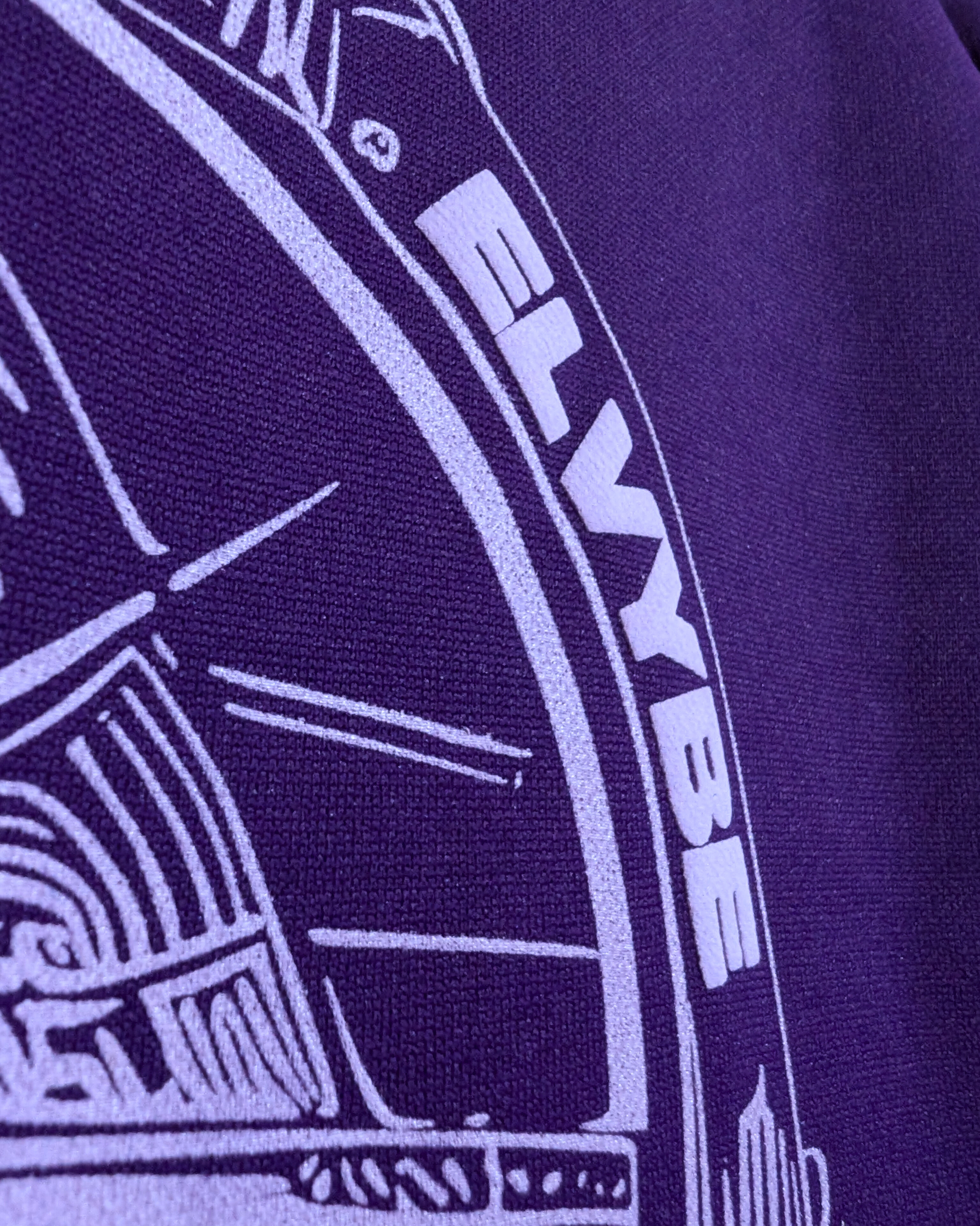 PURPLE MUSIC DAY SWEATSHIRT ELVYBE