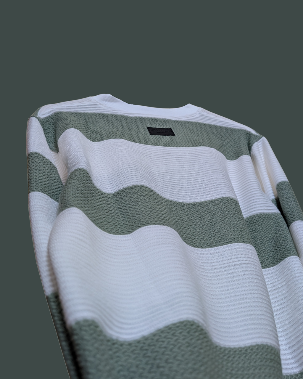 GREEN KNIT FULL SLEEVE ELVYBE