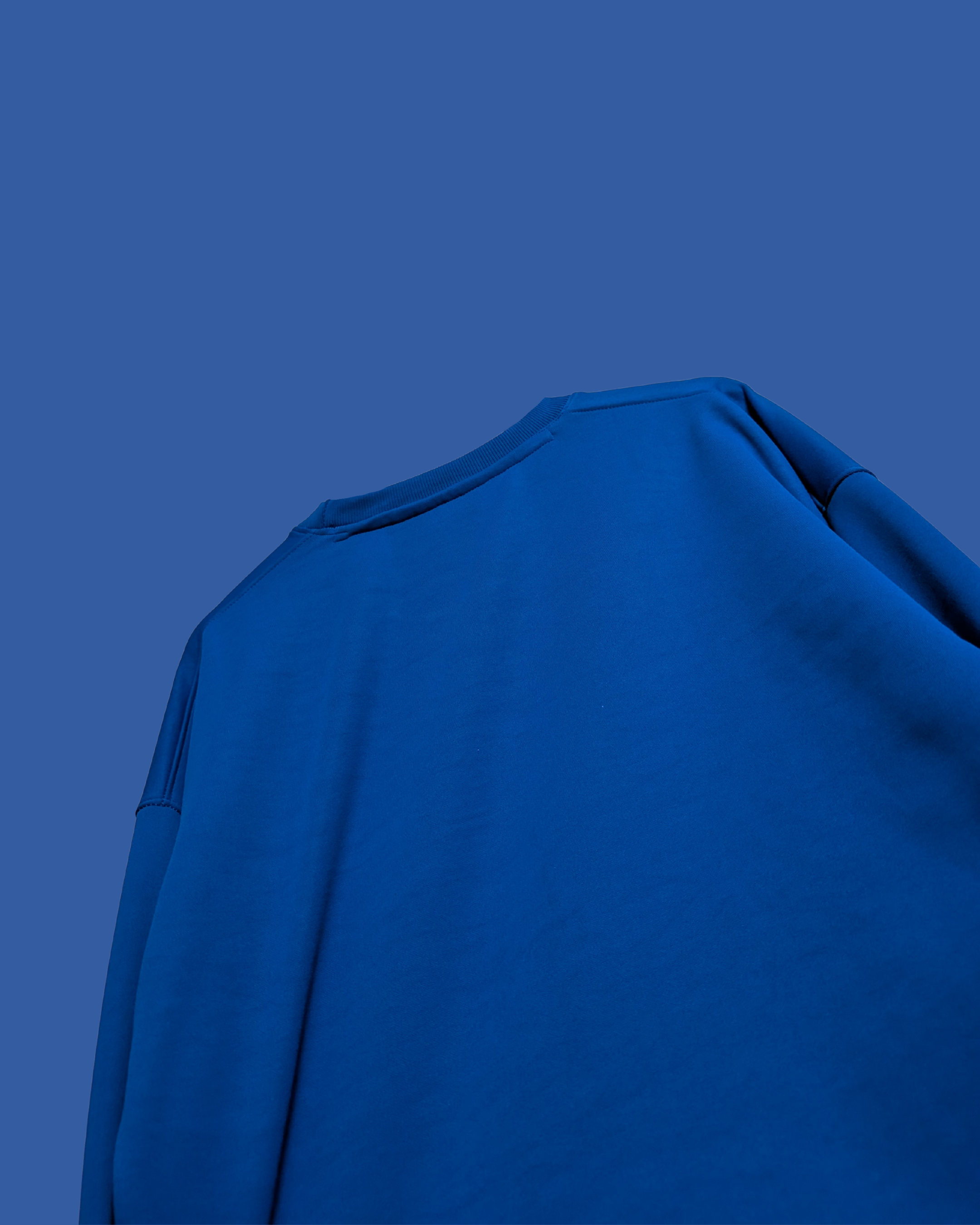 ROYAL BLUE RUNDAY SWEATSHIRT ELVYBE