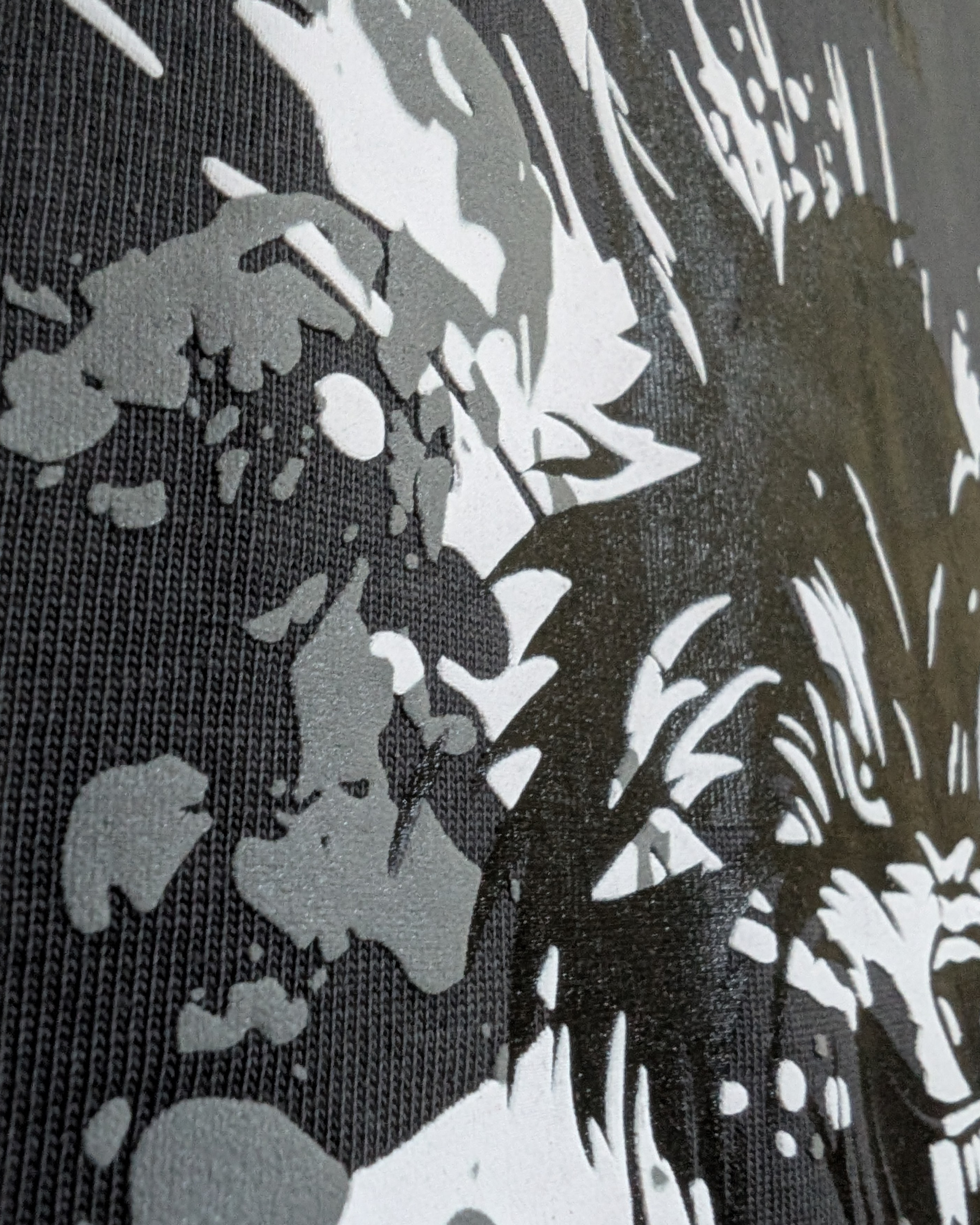 WAY WOLF oversize t shirt